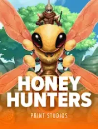 honey hunters game logo